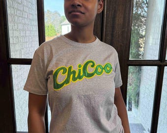 Camiseta Chi Eta Phi “ChiCoo” / Diseño bordado personalizado / Ropa griega de la hermandad de enfermería