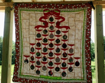 Christmas tree quilt