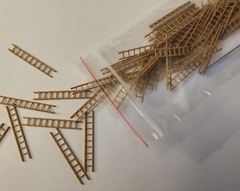Enorme ladderset – 100 stuks op schaal 1:87 H0