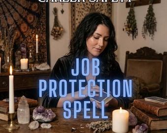 Job Protection Spell, Workplace Shield Ritual, Block Coworker Jealousy and Office Negativity, Career Safety