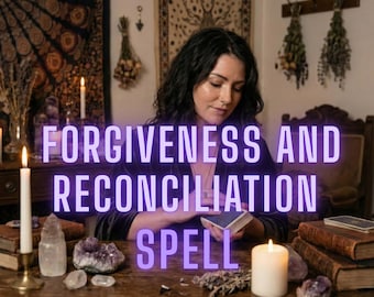 Forgiveness and Reconciliation Spell, Same Day Casting, Restore Trust Communication Connection, Love Healing Ritual