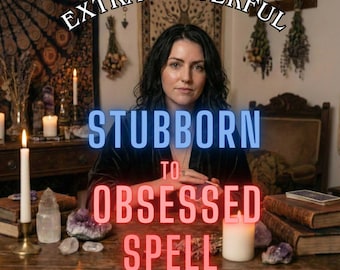 Obsession Love Spell, Make Him Obsessed with You, From Distant to Devoted, Increase Desire and Attention, Same Day