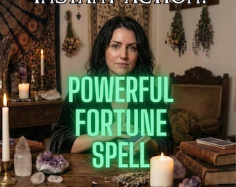 Powerful Fortune Spell – Manifest Luck, Success, Opportunities & Positive Energy Flow, Same Day Ritual