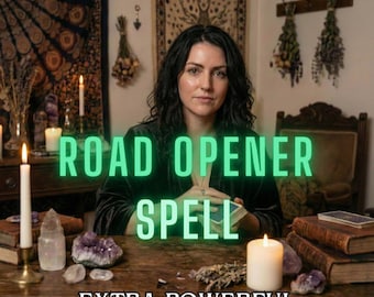 Road Opener Spell, Remove Blockages, Open Roads to Success, New Opportunities and Clarity, Same Day Spell