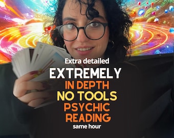 Lectura psíquica sin herramientas / Lectura clarividente intuitiva precisa / Percepción psíquica directa en la misma hora