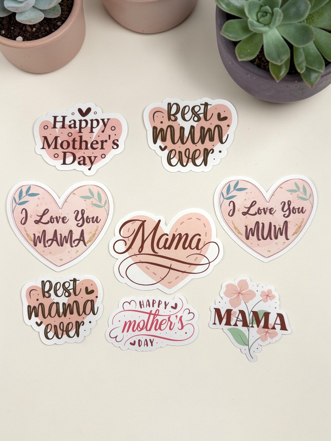 Muthers Sticker Mother’s Day Sticker Set – Mum & Mama Designs - Etsy