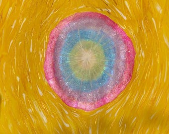 Pittura intuitiva ed eterea | Coscienza angelica | Devozione - arte spirituale - arte canalizzata - risveglio della saggezza spirituale