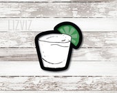 Cinco De Mayo Cookie Cutter. Shot Glass Cookie Cutter.