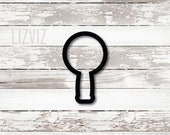 Magnifying Glass Cutter. Back to School Cookie Cutter.
