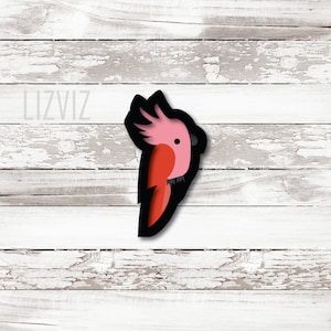 Cockatiel Cookie Cutter. Bird Cookie Cutter.