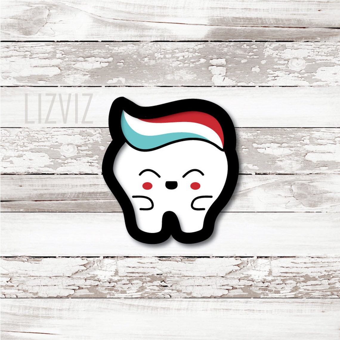 Tooth Cookie Cutter. Toothpaste Cookie Cutter. Nurse Etsy