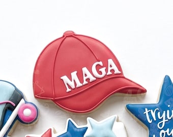 Baseball Cap Cookie Cutter.