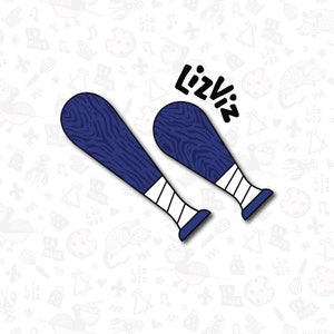baseball bat Cookie Cutter