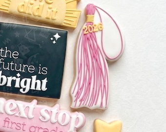 graduation tassel cookie cutter