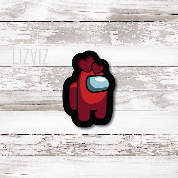 Imposter. Astronaut Gamer Crew PYO Cookie Stencil