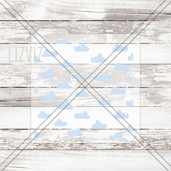 Toy Story Cloud Stencil Etsy UK