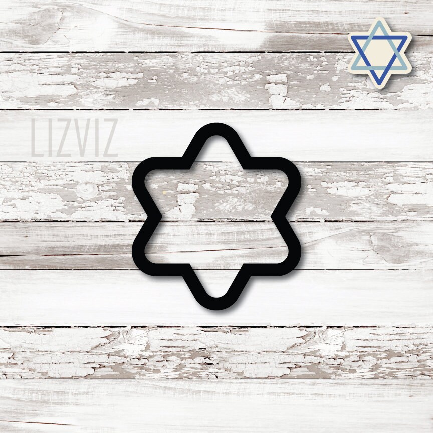 Star of David Cookie Cutter. Hanukkah. | Etsy