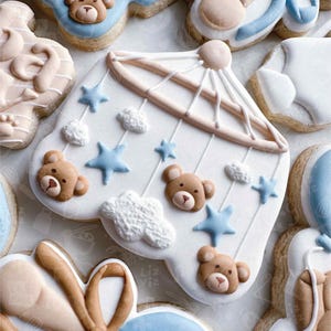 baby crib mobile cookie cutter