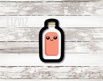 Love Potion Bottle Cookie Cutter - Valentine's Day Baking