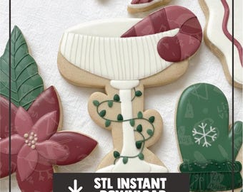 Margarita Cookie Cutter STL instant download