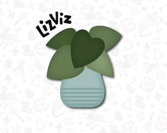 Potted Plant Cookie Cutter