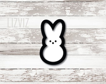 Bunny Cookie Cutter easter cookie cutter marshmallow bunny