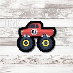 Monster Truck Cookie Cutter.