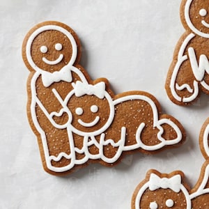 Cortador de galletas de pareja de jengibre traviesa: opción 2 de 11