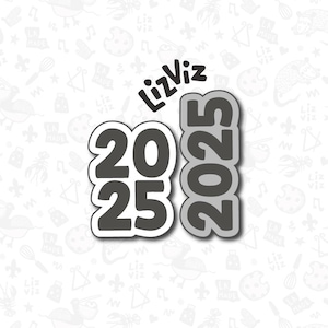 2025 Graduation Plaque Cookie Cutter