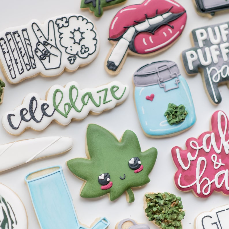 420 cookie Cutter. Weed Cookie Cutter. Marijuana. Etsy