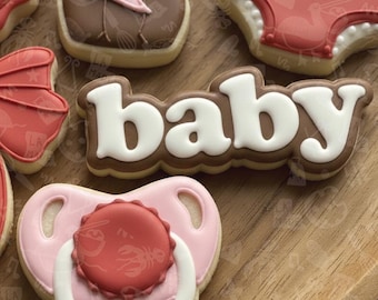 baby cookie cutter