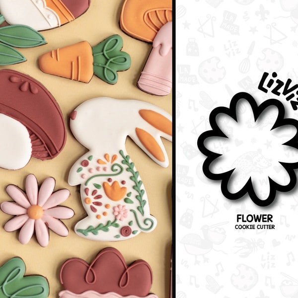 daisy flower cookie cutter