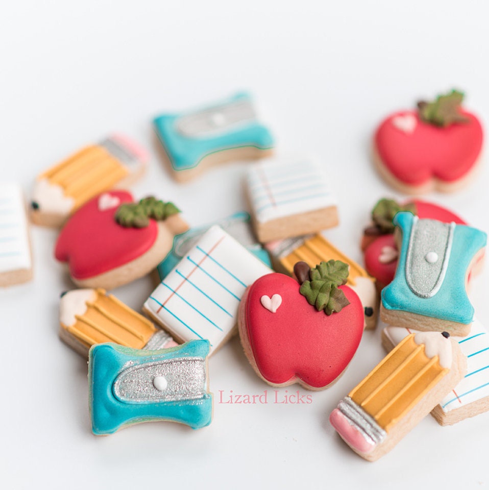 Apple Cookie Cutter. Back to School Cookie Cutter. Etsy