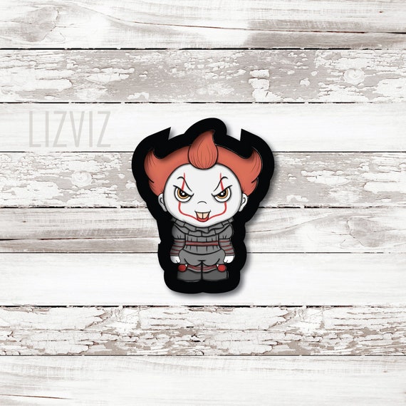 Pennywise Full Body Cookie Cutter Halloween Horror Cookie Etsy