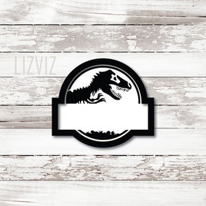 Dinosaur Plaque Cookie Cutter. Dino.