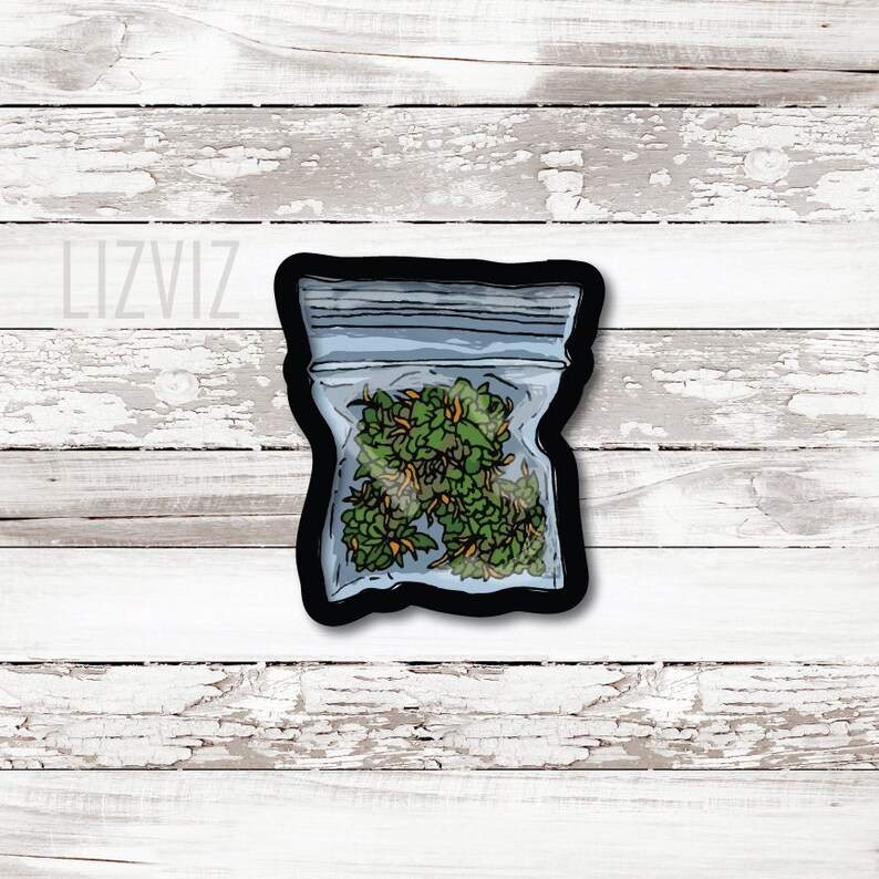 Weed Baggie Cookie Cutter, 420 Marijuana Theme image 4