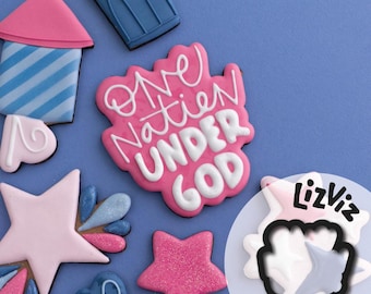 one nation under God cookie cutter