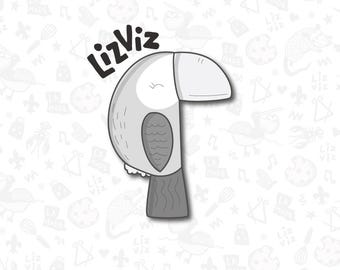 Toucan Cookie Cutter: Summer Bird Baking