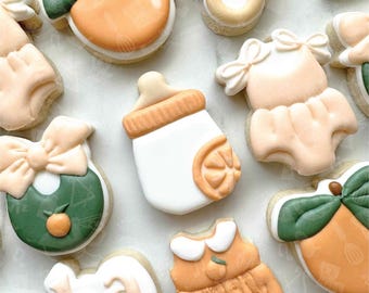 Cortador de galletas con forma de biberón. Diseño 2021