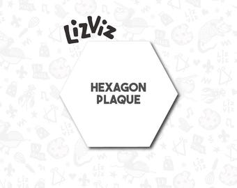 Hexagon Cookie Cutter. Honey comb.