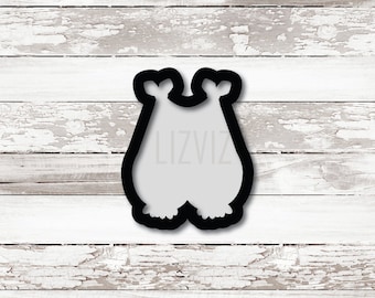 Baby Girl Romper Cookie Cutter
