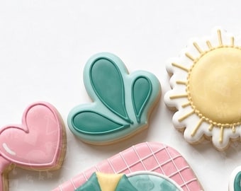 Water Splash Cookie Cutter: 3D Printed PLA