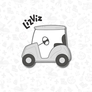 golf cart cookie cutter