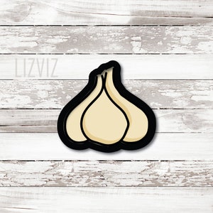 Garlic Cookie Cutter.