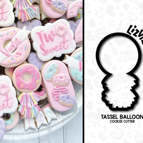 Tassel Balloon Cookie Cutter