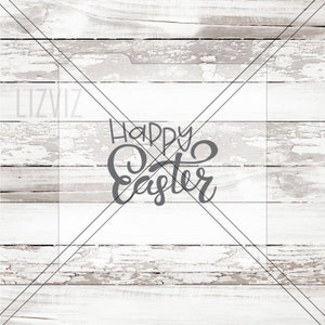 Happy Easter Cookie Stencil