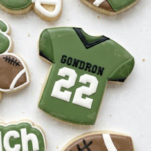 Football Uniform Jersey Cookie Cutter