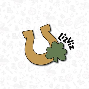 Horseshoe Clover Cookie Cutter: St. Patrick&#39;s Day Baking