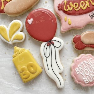 single Balloon cookie cutter