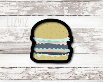 Hamburger Cookie Cutter.